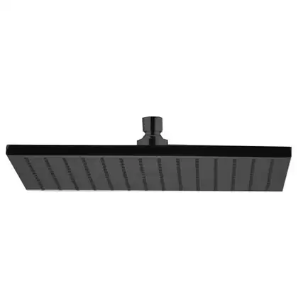 Верхній душ Fima Carlo Wellness 250х250 мм, чорний матовий (F26302NS) (F2630-2NS)