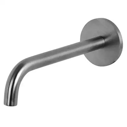 Вилив для ванни Fima Carlo Spillo Steel настінного монтажу, нержавіюча сталь (F2944INOX)