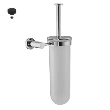 Fima Carlo Щітка для унітазу Fima Rotola, настінна, чорний матовий (F6006/1NS) (F6006_1NS)