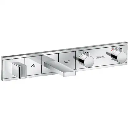 Термостат для ванни Hansgrohe RainSelect прихованого монтажу на 2 клавіші, хром (15359000)