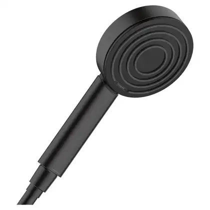 Ручний душ Hansgrohe Pulsify 105 1jet Green/EcoSmart, чорний матовий (24121670)