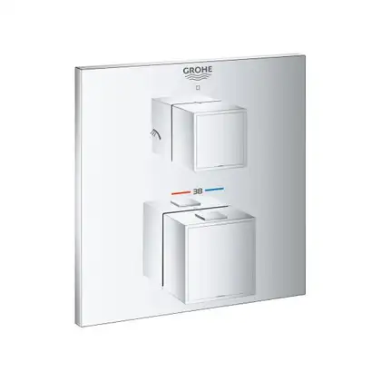 Grohe Grohtherm Cube Термостат для душа на 2 потребителя, хром (24154000)