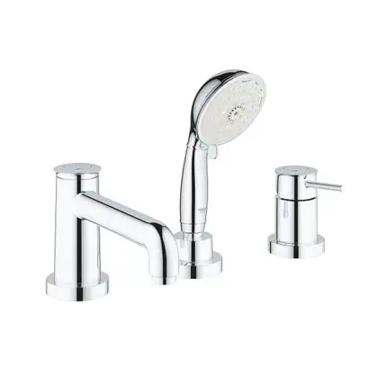 Grohe BauClassic Змішувач на борт ванни, хром (2511800A) Grohe BauClassic Змішувач на борт ванни, хром (2511800A)