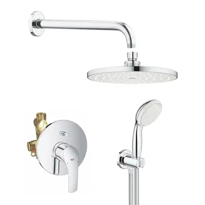 Grohe Комплект для душа Eurosmart з Tempesta Cosmopolitan 200, хром (25183004)