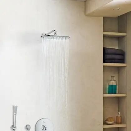 Верхній душ з кронштейном Grohe Rainshower Veris 300 (26068000)