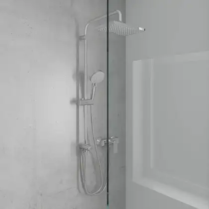 Hansgrohe Vernis Shape Душевая система, черный матовый (26282670) Hansgrohe Vernis Shape Душевая система, черный матовый (26282670)