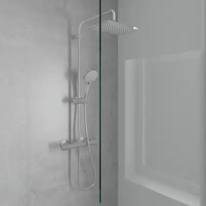 Hansgrohe Vernis Shape Душова система з термостатом, хром (26286000)