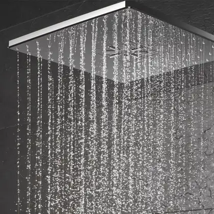 Верхній душ з кронштейном Grohe Rainshower 310 SmartActive Cube (26481000) Верхній душ з кронштейном Grohe Rainshower 310 SmartActive Cube (26481000)