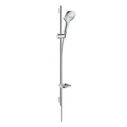 Душовий набір Hansgrohe Raindance Select E 120 3Jet 90 см, White/Chrome (26621400)