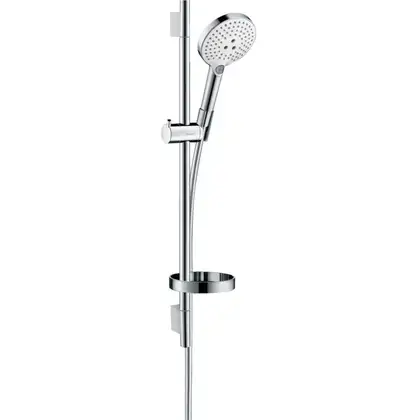 Душовий набір Hansgrohe Raindance Select S 120 3jet, хром / білий (26630400)