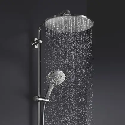 Grohe Rainshower System Душевая система с термостатом, хром (26647000) Grohe Rainshower System Душевая система с термостатом, хром (26647000)