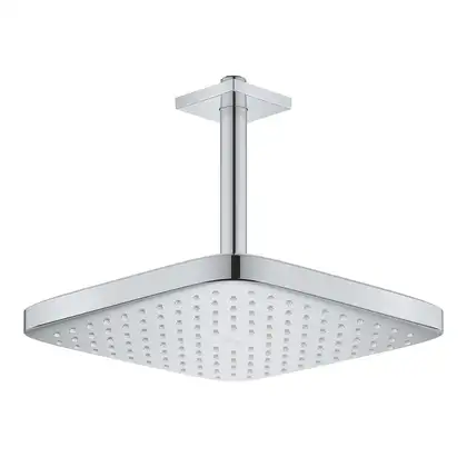 Верхній душ зі стельовим кронштейном Grohe Tempesta Cube (260088000) (26688000)