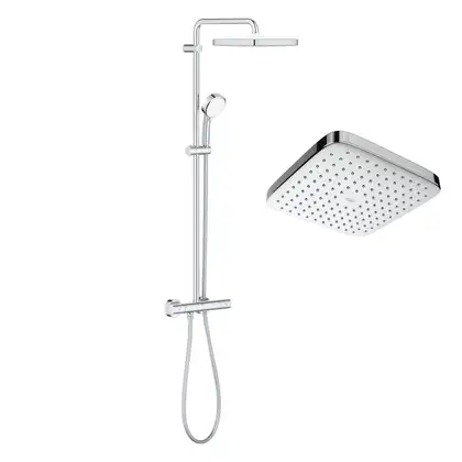 Душова система з термостатом для душа Grohe New Tempesta Cosmop. System (26689000)