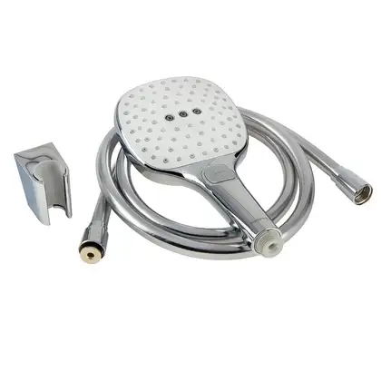 Душовий набір Hansgrohe Raindance Select E 120 3jet 160, хром / білий (26720400)