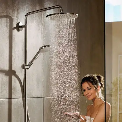 Душова система Hansgrohe Croma Select Showerpipe S 280 RainAir 1jet Reno, хром (26793000)