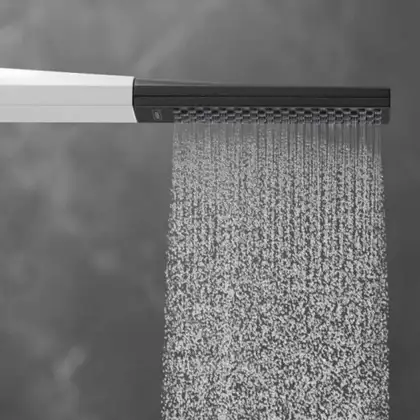 Ручний душ, Hansgrohe Rainfinity 1jet, Matt White (26866700)