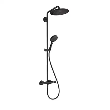 HANSGROHE Croma Select S 280 Душова система, чорний матовий (26890670)