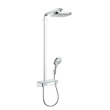 Душова система Hansgrohe Raindance Select E Showerpipe 300 2jet, хром (27126000) Душова система Hansgrohe Raindance Select E Showerpipe 300 2jet, хром (27126000)