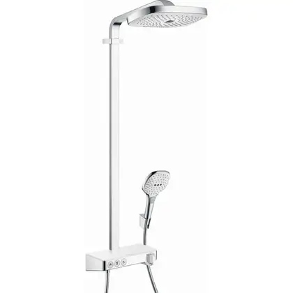 Hansgrohe Raindance Select E Душевая система, белый/хром (27126400)