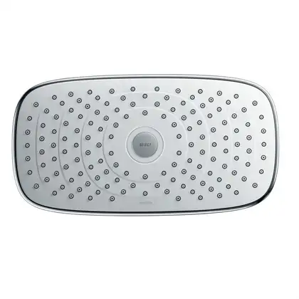Верхній душ Hansgrohe Select Е 300 2jet з власником, білий / хром (27385400)