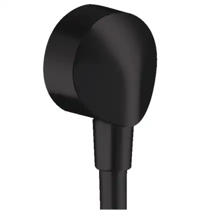 Шланговое під'єднання Hansgrohe Fixfit E без зворотного клапана, Matt Black (27454670)