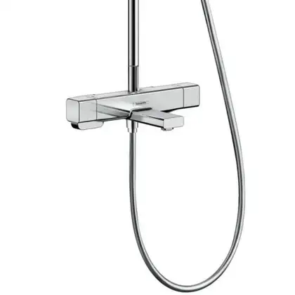 Душова система Hansgrohe E Showerpipe 280 1jet для ванни, хром (27687000)