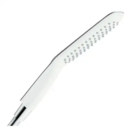 Ручний душ Hansgrohe PuraVida 120 1jet EcoSmart 9л / хв, хром / білий (28568400)