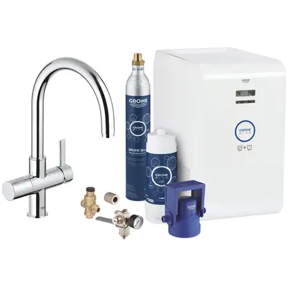 Кухонний змішувач зі стартовим пакетом GROHE Blue Professional (31323001) Кухонний змішувач зі стартовим пакетом GROHE Blue Professional (31323001)