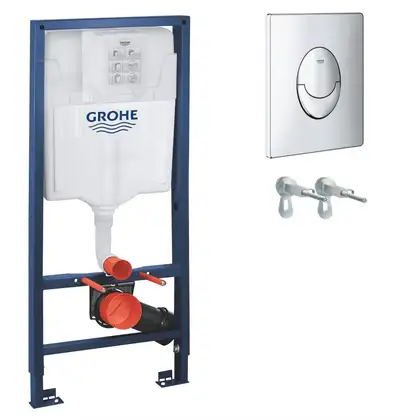 Grohe Rapid SL Система инсталляции для унитаза, хром (38721001)