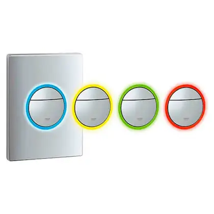 Накладна панель змиву для унітазу GROHE Nova Cosmopolitan Light (38809000)