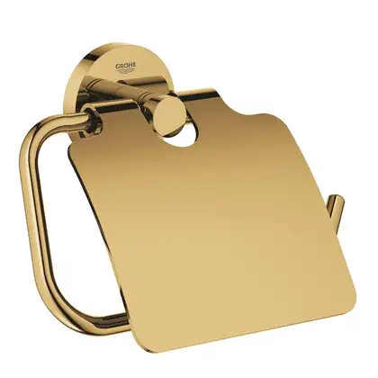 Тримач туалетного паперу Grohe Essentials з кришкою, холодний світанок глянець (40367GL1)