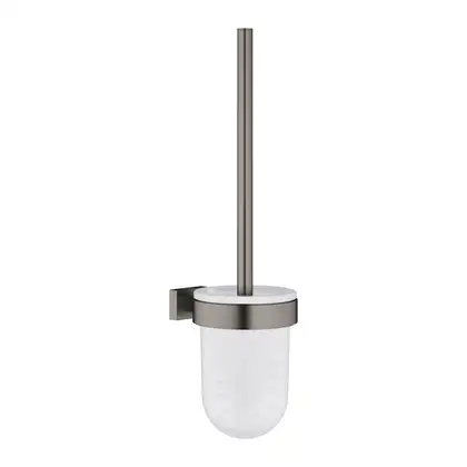 Туалетна щітка Grohe Essentials Cube в комплекті, матовий графіт (40513AL1)