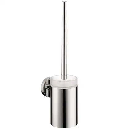 Щітка для унітазу Hansgrohe E / S з тримачем зі скла, хром (40522000)