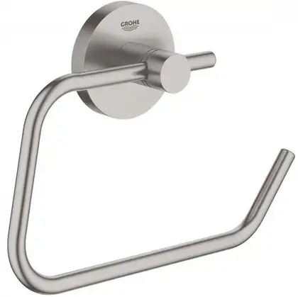 Тримач для туалетного паперу GROHE Essentials без кришки, нержавіюча сталь (40689DC1)