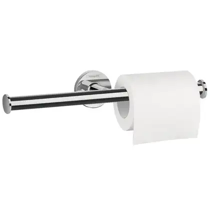 Тримач туалетного паперу Hansgrohe Logis Universal подвійний, Chrome (41717000)