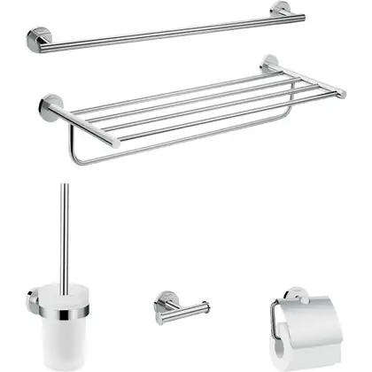 Набір аксесуарів 5 в 1, Hansgrohe Logis Universal, хром (41728000)