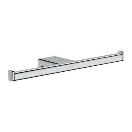 Подвійний тримач для туалетного паперу Hansgrohe AddStoris, хром (41748000)