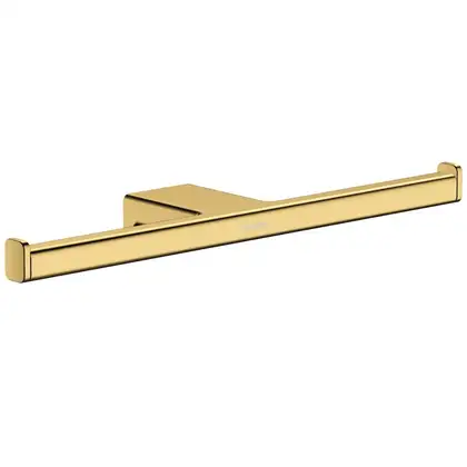 Тримач туалетного паперу Hansgrohe AddStoris подвійний, Polished Gold Optic (41748990)