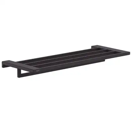 Поличка для рушників з власником Hansgrohe AddStoris, Matt Black (41751670)