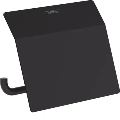 Тримач туалетного паперу Hansgrohe AddStoris закритий, Matt Black (41753670)