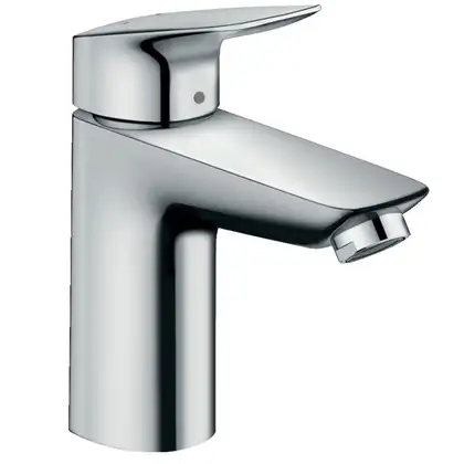 Змішувач для умивальника Hansgrohe Logis з донним клапаном, хром (71107000)