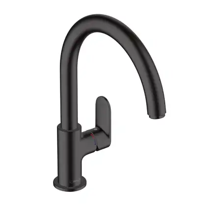 Hansgrohe Vernis Blend 260 Змішувач для кухні, чорний (71870670)