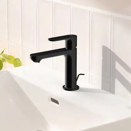 Hansgrohe Rebris S 110 Coolstart Змішувач для умивальника, Matt Black (72519670)