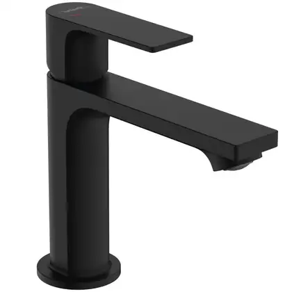 Змішувач для умивальника Hansgrohe Rebris E 110 Coolstart з д/к pop-up, Matt Black (72559670)