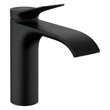 Hansgrohe Vivenis 110 Змішувач для умивальника, чорний матовий (75020670)