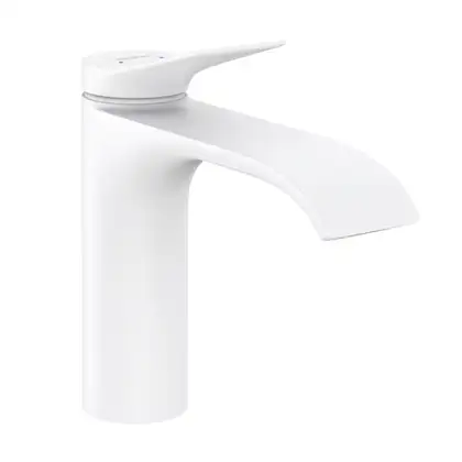 Змішувач для умивальника Hansgrohe Vivenis 110, білий матовий (75022700)