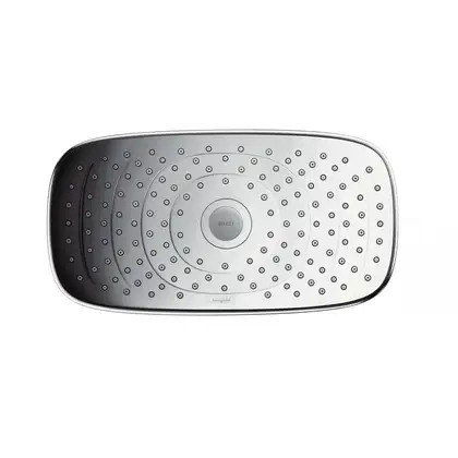 Верхній душ Hansgrohe Raindance Select E 300 2jet Air EcoSmart 9 л / хв, хром (26609000)