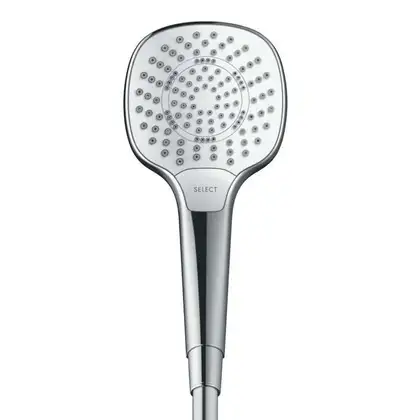 Ручний душ Hansgrohe Croma Select E Multi EcoSmart 9 л / хв, білий / хром (26811400)