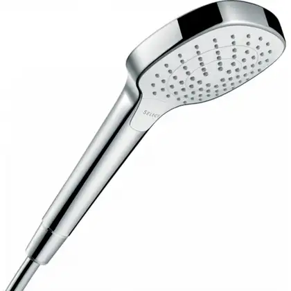 Ручний душ Hansgrohe Croma Select E Vario EcoSmart 9 л / хв, білий / хром (26813400) Ручний душ Hansgrohe Croma Select E Vario EcoSmart 9 л / хв, білий / хром (26813400)