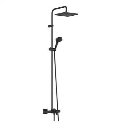 Hansgrohe Vernis Shape Душова система з термостатом, Matt Black (26900670)